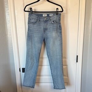 Kensie Light Blue Ankle & Cropped Jeans